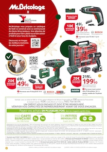 Prospectus Mr. Bricolage de la semaine "La SÉLECTION NOËL de nos clients BRICO-TESTEURS" avec 2 pages, valide du 04/12/2024 au 24/12/2024 pour Ambérieu-en-Bugey et alentours
