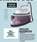 Centrale vapeur - PHILIPS en promo chez Blanc Brun Saint-Herblain à 119,90 €