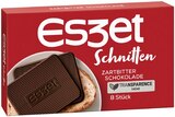 Schnitten Zartbitter Schokolade im Angebot bei REWE in Buxtehude Schnitten Zartbitter Schokolade Angebote von Eszet bei REWE Buxtehude für 1,29 €