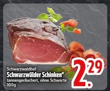 Schwarzwälder Schinken im Angebot bei EDEKA in Landshut Schwarzwälder Schinken Angebote von Schwarzwaldhof bei EDEKA Landshut für 2,29 €