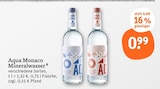 Mineralwasser im Angebot bei tegut in Erlangen Mineralwasser Angebote von Aqua Monaco bei tegut Erlangen für 0,99 €