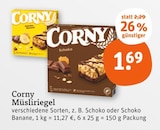 Müsliriegel Schoko im Angebot bei tegut in Gießen Müsliriegel Schoko Angebote von Corny bei tegut Gießen für 1,69 €