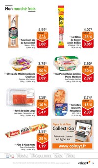 Promo Pizza dans le catalogue Colruyt du moment à la page 3