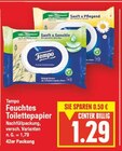 Sanft & Pflegend oder Sanft & Sensitiv von Tempo im aktuellen E center Prospekt