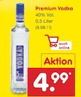 Aktuelles Premium Vodka Angebot bei Netto Marken-Discount in Dresden ab 4,99 €
