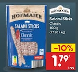 Aktuelles Salami Sticks Classic Angebot bei Netto Marken-Discount in Recklinghausen ab 1,79 €
