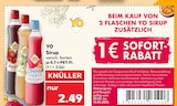Sirup von YO für 2,49 € bei Kaufland im Angebot Sirup von YO im aktuellen Kaufland Prospekt