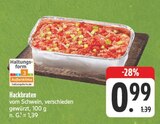 Aktuelles Hackbraten Angebot bei EDEKA in Leipzig ab 0,99 €