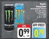 Aktuelle Energydrink Angebote bei EDEKA in Erlangen Aktuelles Energy Drink Angebot bei EDEKA in Erlangen ab 0,79 €
