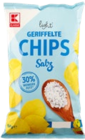 Chips im Kaufland Prospekt Riffelchips Light von K-CLASSIC im aktuellen Kaufland Prospekt für 1,11 €