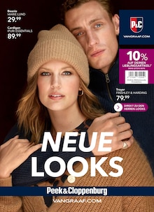 Peek und Cloppenburg Prospekt Lübeck "NEUE LOOKS" mit 10 Seiten