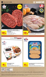 Promos Viande dans le catalogue "-50% DE REMISE IMMÉDIATE SUR LE 2ÈME" de Intermarché Super Viande en promo dans le catalogue Intermarché Super à la page 10