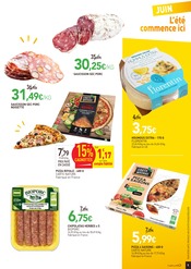 Promos Pizza dans le catalogue "JUIN L'été commence ici !" de NaturéO Pizza en promo dans le catalogue NaturéO à la page 5