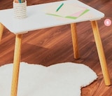 ENSEMBLE TABLE ET CHAISES ENFANT - Super U à Annemasse ENSEMBLE TABLE ET CHAISES ENFANT en promo chez Super U Annemasse à 44,99 €