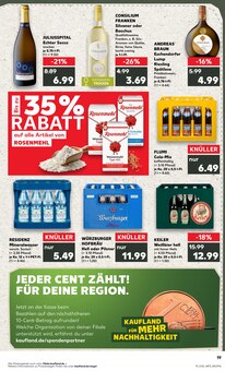 Cola im aktuellen Kaufland Prospekt (Würzburg) Cola im Kaufland Prospekt "Hier bin ich richtig" mit 65 Seiten (Würzburg)