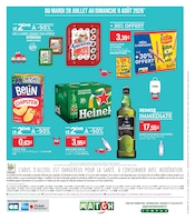 Promos Whisky dans le catalogue "LES BONS PLANS de l'été" de Supermarchés Match Whisky en promo dans le catalogue Supermarchés Match à la page 24