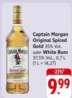 Original Spiced Gold oder White Rum Angebote von Captain Morgan bei E center Hofheim für 9,99 €