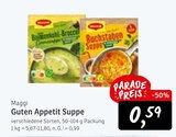 Guten Appetit Suppe im Angebot bei Konsum in Pirna Guten Appetit Suppe Angebote von Maggi bei Konsum Pirna für 0,59 €