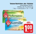 Naturkräuter- oder -Früchtetee Angebote von Teekanne bei E center Chemnitz für 1,00 €