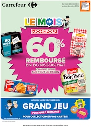 Prospectus Carrefour à Vert, "LE MOIS MONOPOLY", 88 pages, 23/09/2025 - 06/10/2025