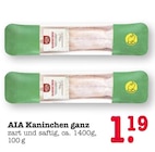 Kaninchen ganz im Angebot bei E center in Karlsruhe Kaninchen ganz Angebote von AIA bei E center Karlsruhe für 1,19 €