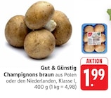 Champignons braun bei E center im Kronau Prospekt für 1,99 €