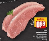 Zarte Schinkenschnitzel Angebote bei REWE Soest für 0,69 €