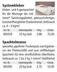 Aktuelles Systemkleber oder Spachtelmasse Angebot bei Holz Possling in Berlin ab 72,00 €