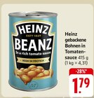 Aktuelles Heinz gebackene Bohnen in Tomatensauce Angebot bei E center in Stuttgart ab 1,79 €