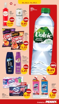 Volvic im Penny Prospekt "Wer günstig will, muss Penny." mit 51 Seiten (Augsburg)