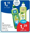 Spülmittel Original von fit im aktuellen budni Prospekt
