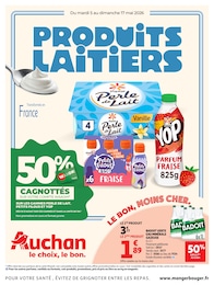 Catalogue Supermarchés Auchan Hypermarché en cours à Étalondes et alentours, PRODUITS LAITIERS, 50 pages, 05/05/2026 - 17/05/2026