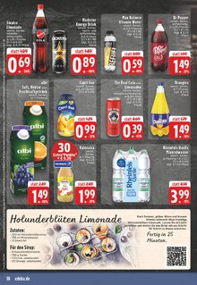 Cola im EDEKA Prospekt "Aktuelle Angebote" mit 26 Seiten (Paderborn)