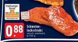 Aktuelle Lachs Angebote bei EDEKA in Mönchengladbach Aktuelles Schweine-Lachssteaks Angebot bei EDEKA in Mönchengladbach ab 0,88 €