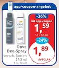 MEN+care Deo-Spray von Dove für 1,59 € bei budni im Angebot MEN+care Deo-Spray von Dove im aktuellen budni Prospekt