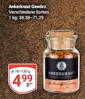 Gewürz im Angebot bei GLOBUS in Kaarst Gewürz Angebote von Ankerkraut bei GLOBUS Kaarst für 4,99 €