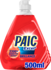 LIQUIDE VAISSELLE BRILLANCE PAIC EXCEL 2 - PAIC en promo chez Auchan Hypermarché Saint-Nazaire à 2,15 €