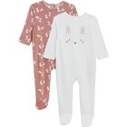 Lot 2 pyjamas bébé - TEX BABY en promo chez Carrefour Lot 2 pyjamas bébé - TEX BABY dans le catalogue Carrefour