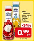 Cremfine zum Aufschlagen Angebote von Rama bei famila Nordwest Wilhelmshaven für 0,99 €