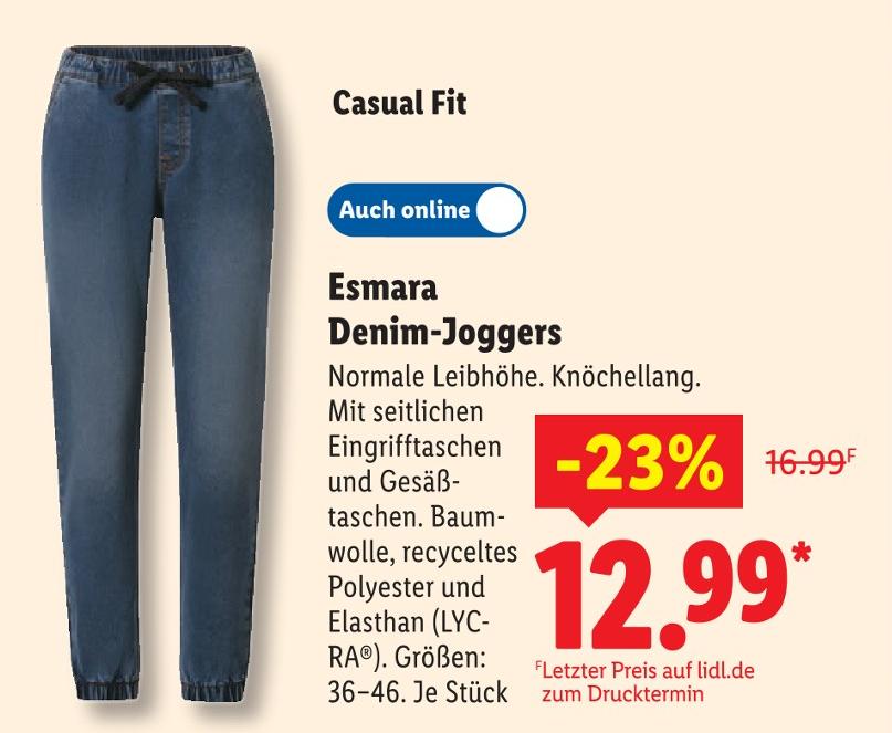 Denim-Joggers