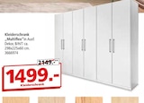 Kleiderschrank Multiflex Angebote bei Segmüller Ulm für 1.499,00 €