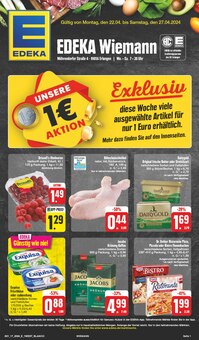EDEKA Prospekt Erlangen "Wir lieben Lebensmittel!" mit 26 Seiten