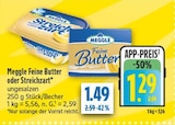 Feine Butter Angebote von Meggle bei diska Plauen für 1,29 €