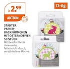 Papier-Backförmchen mit Ostermotiven Angebote von Städter bei Müller Dresden für 2,99 €