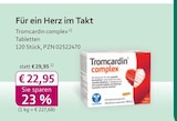 Tromcardin complex Tabletten für 22,95 € bei mea - meine apotheke im Angebot Tromcardin complex Tabletten im aktuellen mea - meine apotheke Prospekt