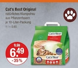 Original im V-Markt Prospekt Original von Cat’s Best im aktuellen V-Markt Prospekt für 6,49 €