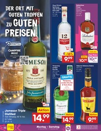 Likör Angebot & Preis im aktuellen Netto Marken-Discount Prospekt Likör Angebot im aktuellen Netto Marken-Discount Prospekt auf Seite 22