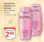 Shampoo Angebote von L'Oréal Elvital bei GLOBUS Kempen für 2,99 €
