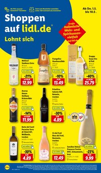 Grappa im aktuellen Lidl Prospekt (Siegen (Universitätsstadt)) Grappa im Lidl Prospekt "LIDL LOHNT SICH" mit 68 Seiten (Siegen (Universitätsstadt))