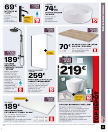 Offre WC Suspendu dans le catalogue Brico Dépôt du moment à la page 61